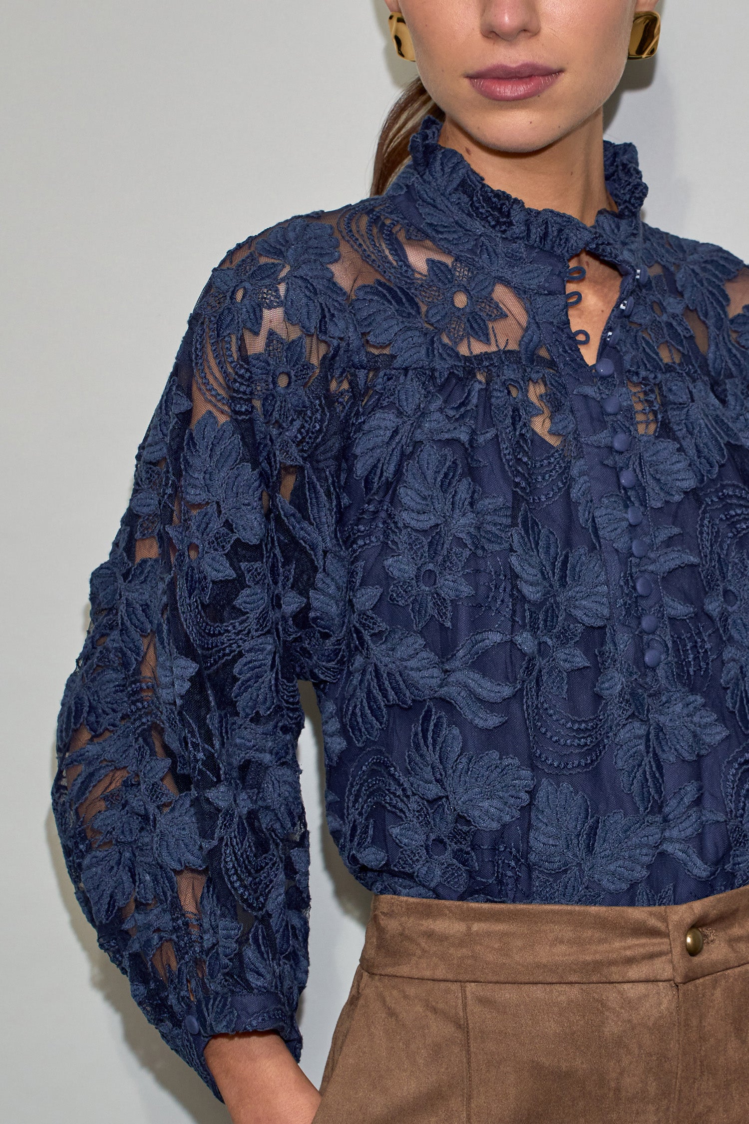 alight top - navy|  zoe kratzmann| considered design