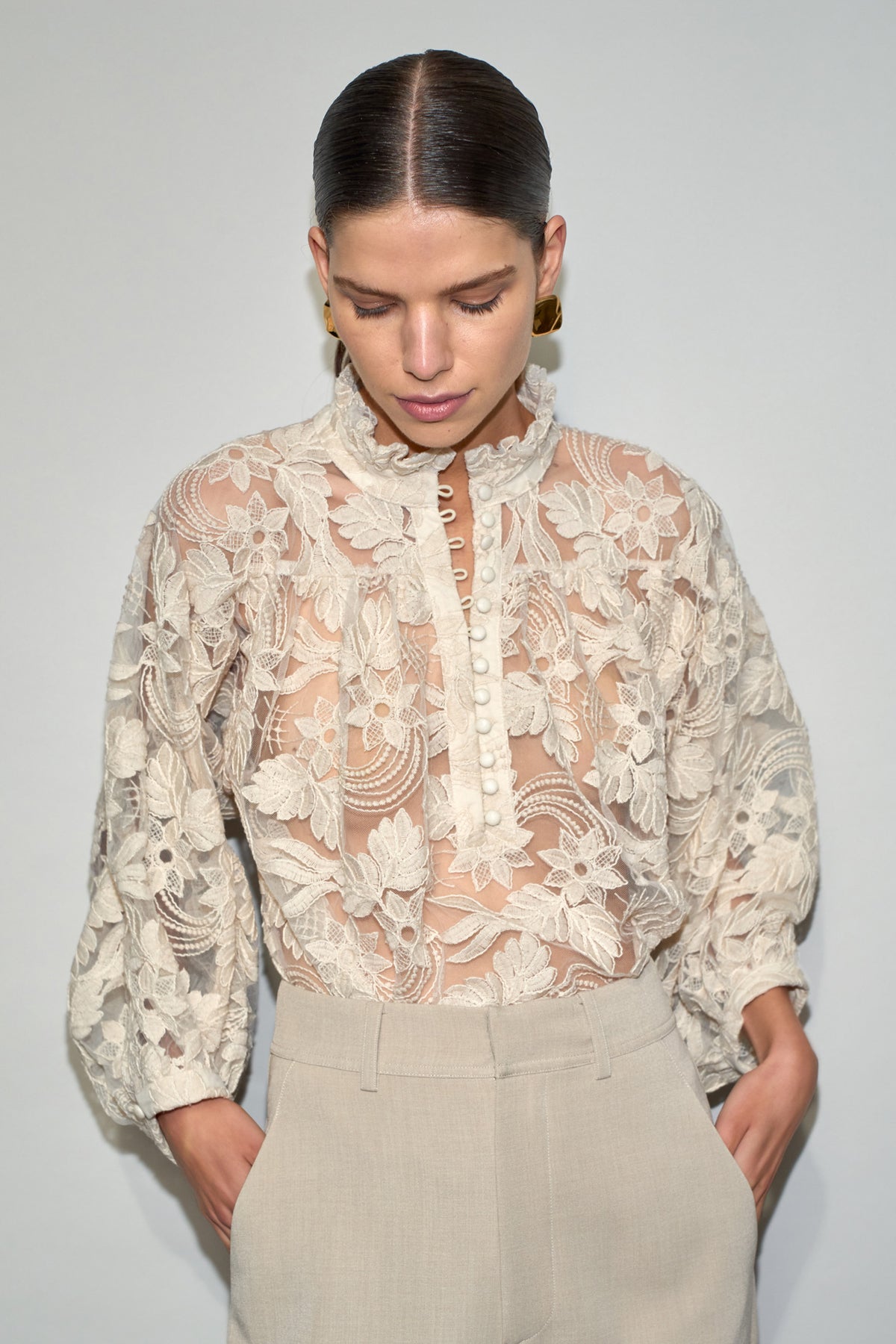alight top - ecru|  zoe kratzmann| considered design