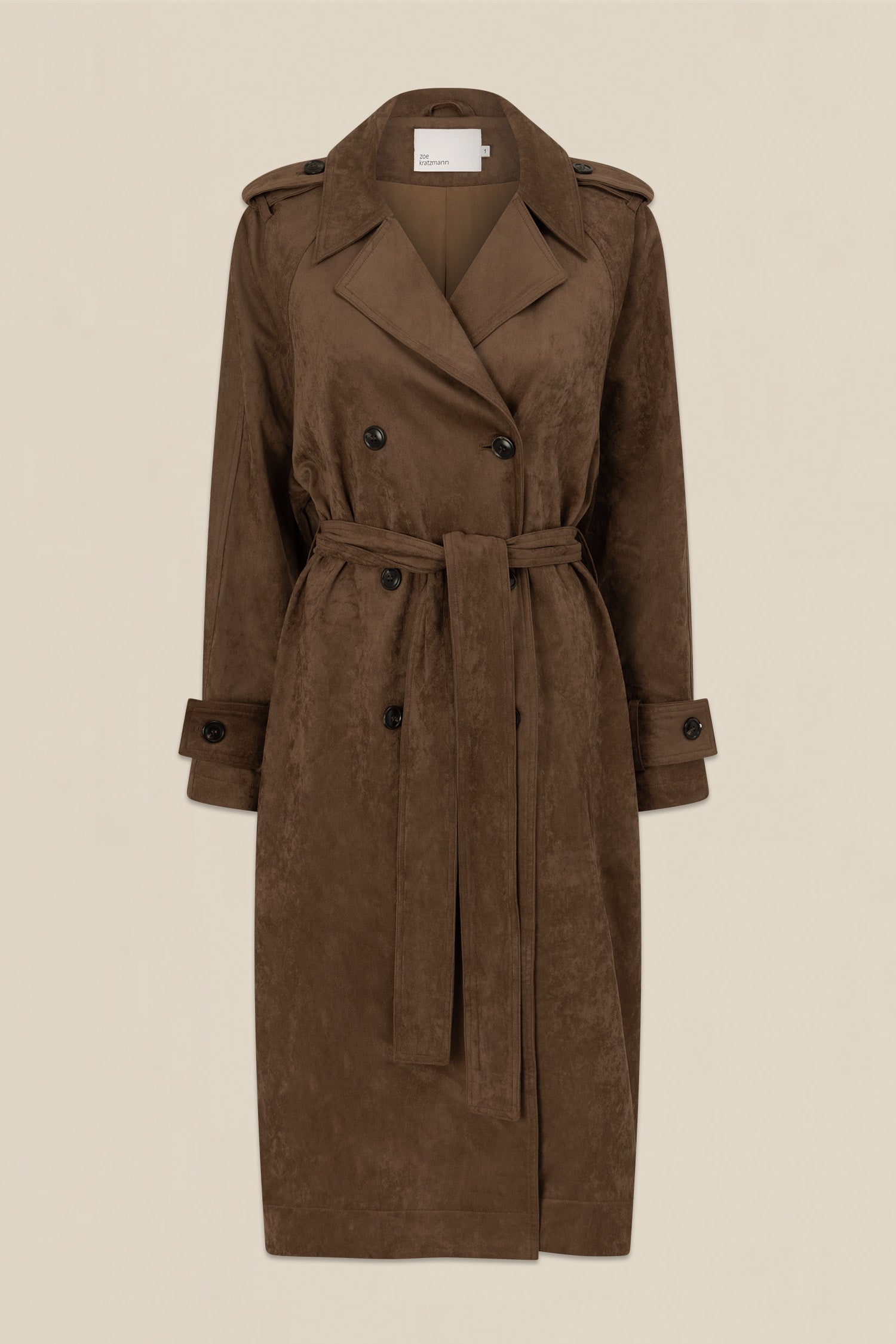 Alpine Coat - Mocha|  zoe kratzmann| considered design