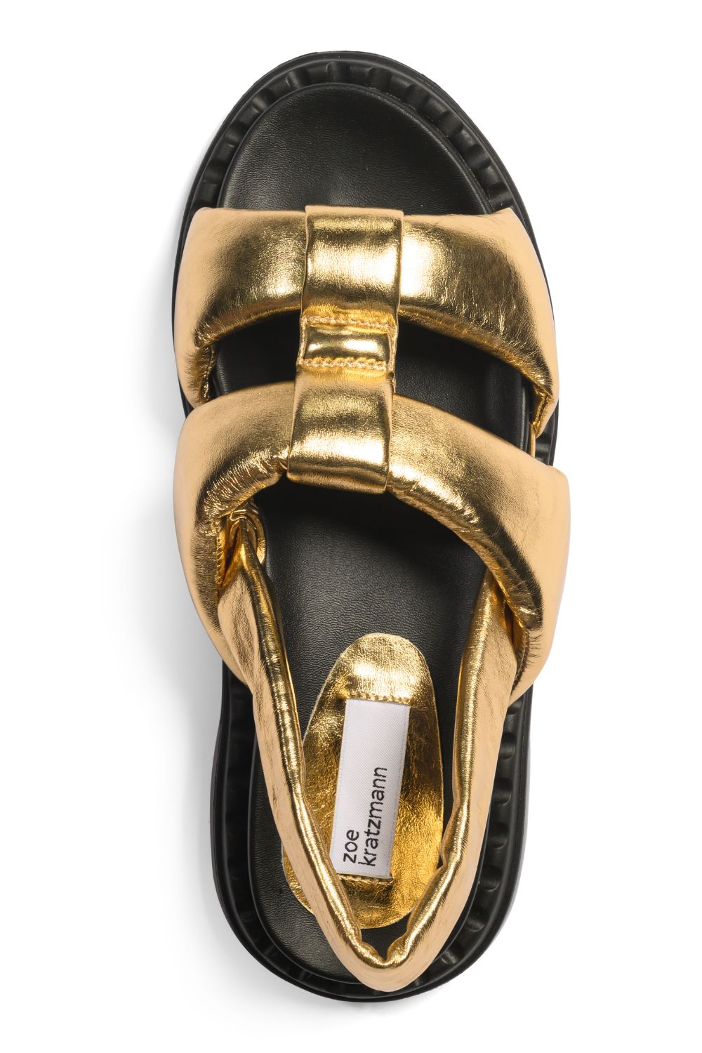 arc sandal - gold