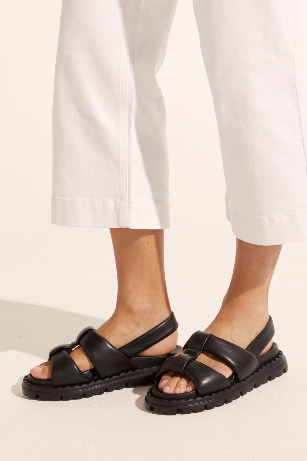 arc sandal - black