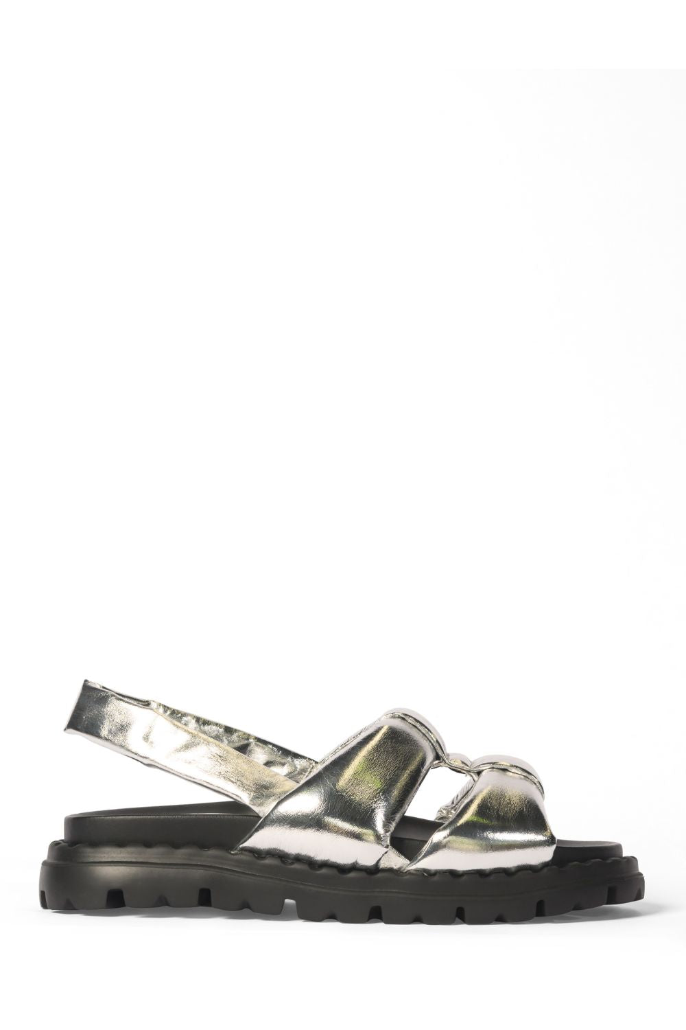 arc sandal - platinum