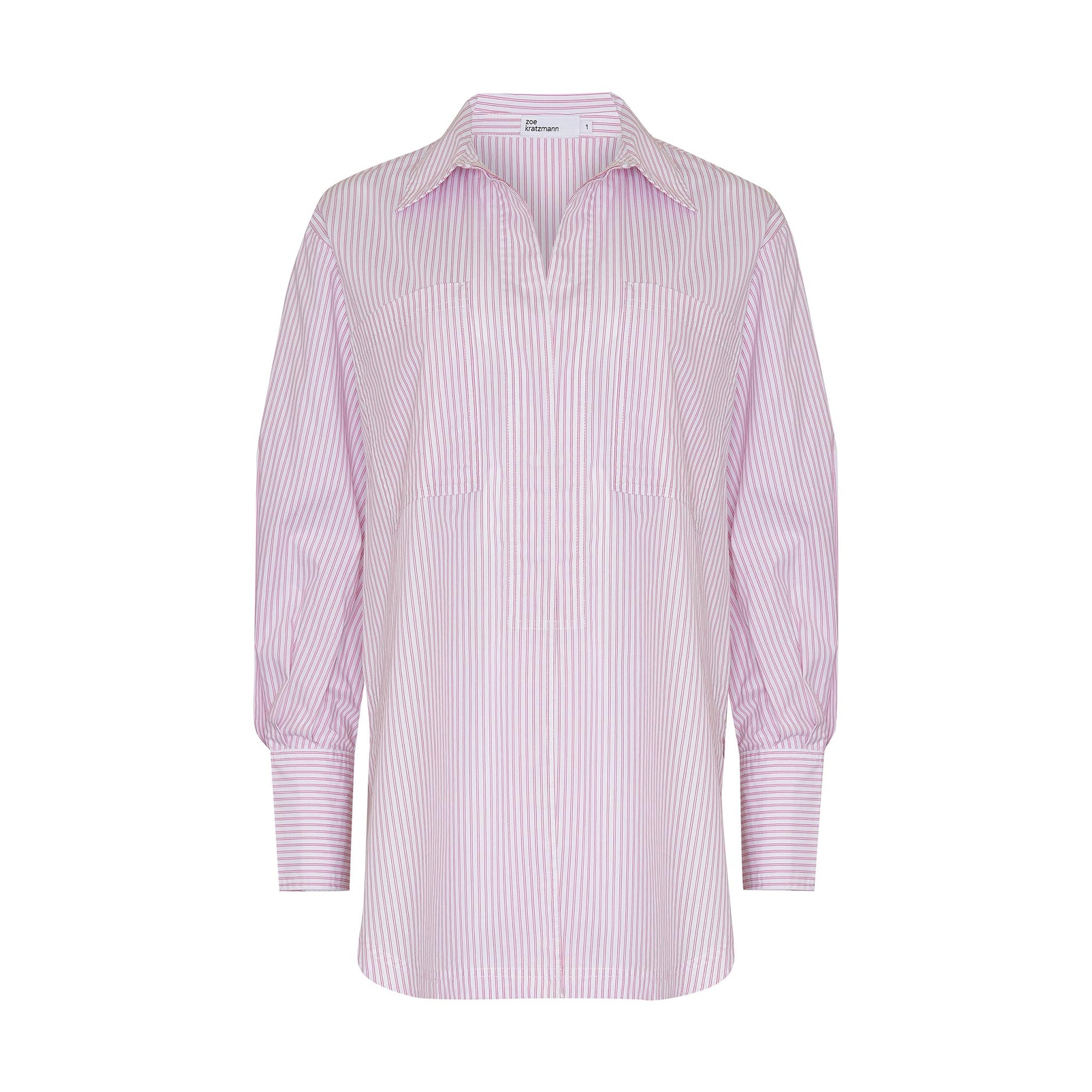 ardent top - strawberry stripe