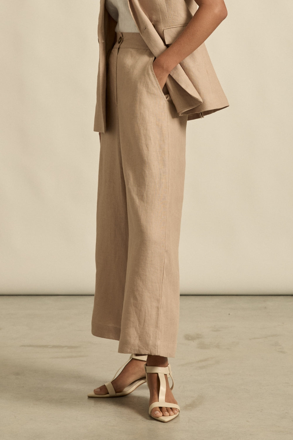 astute pant - stone|  zoe kratzmann| considered design