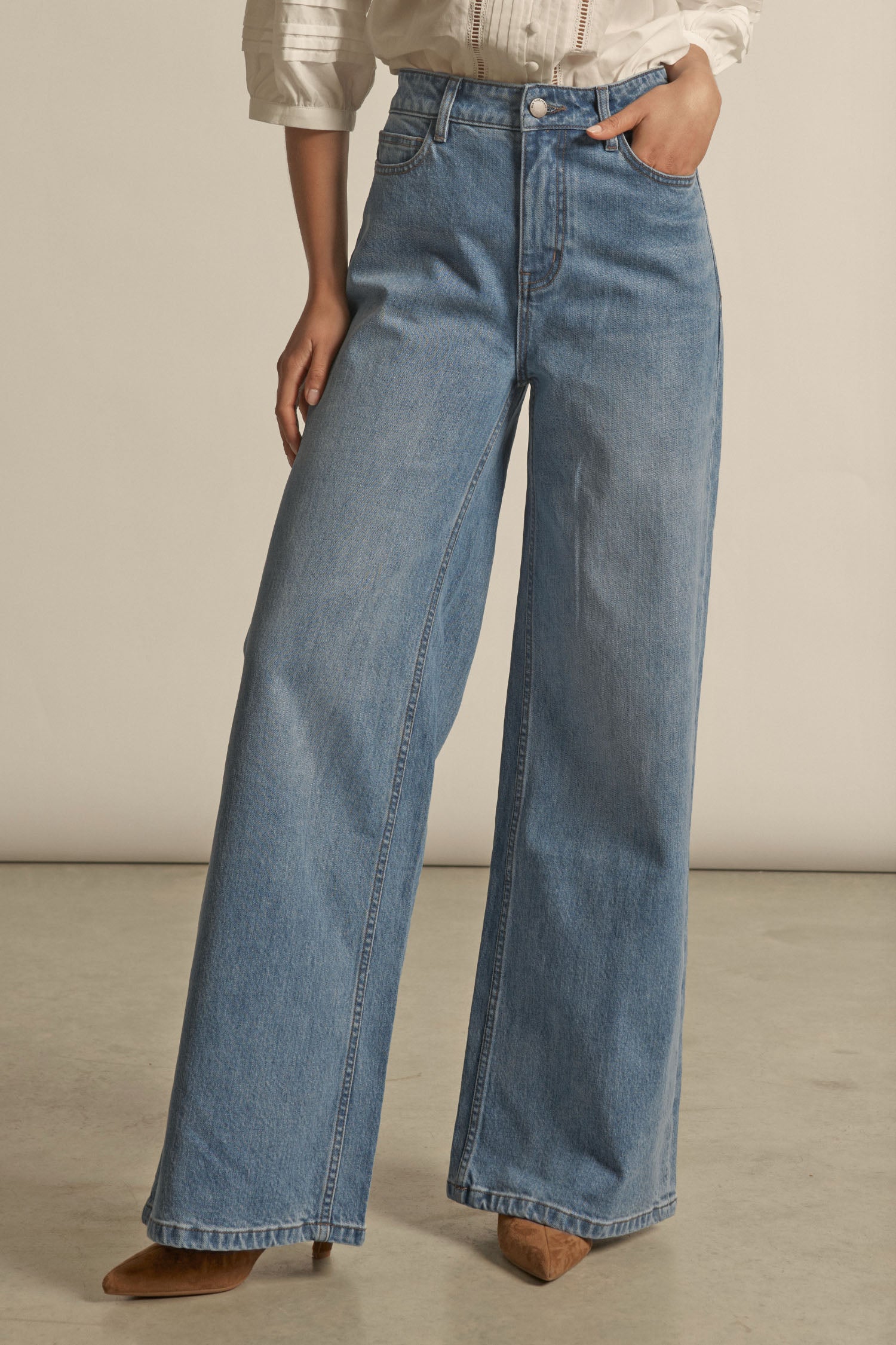 aura jean - mid denim|  zoe kratzmann| considered design