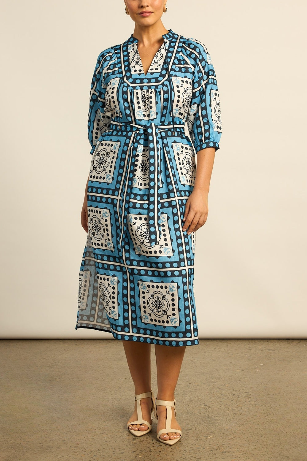 aurora dress - bay scarf|  zoe kratzmann| considered design