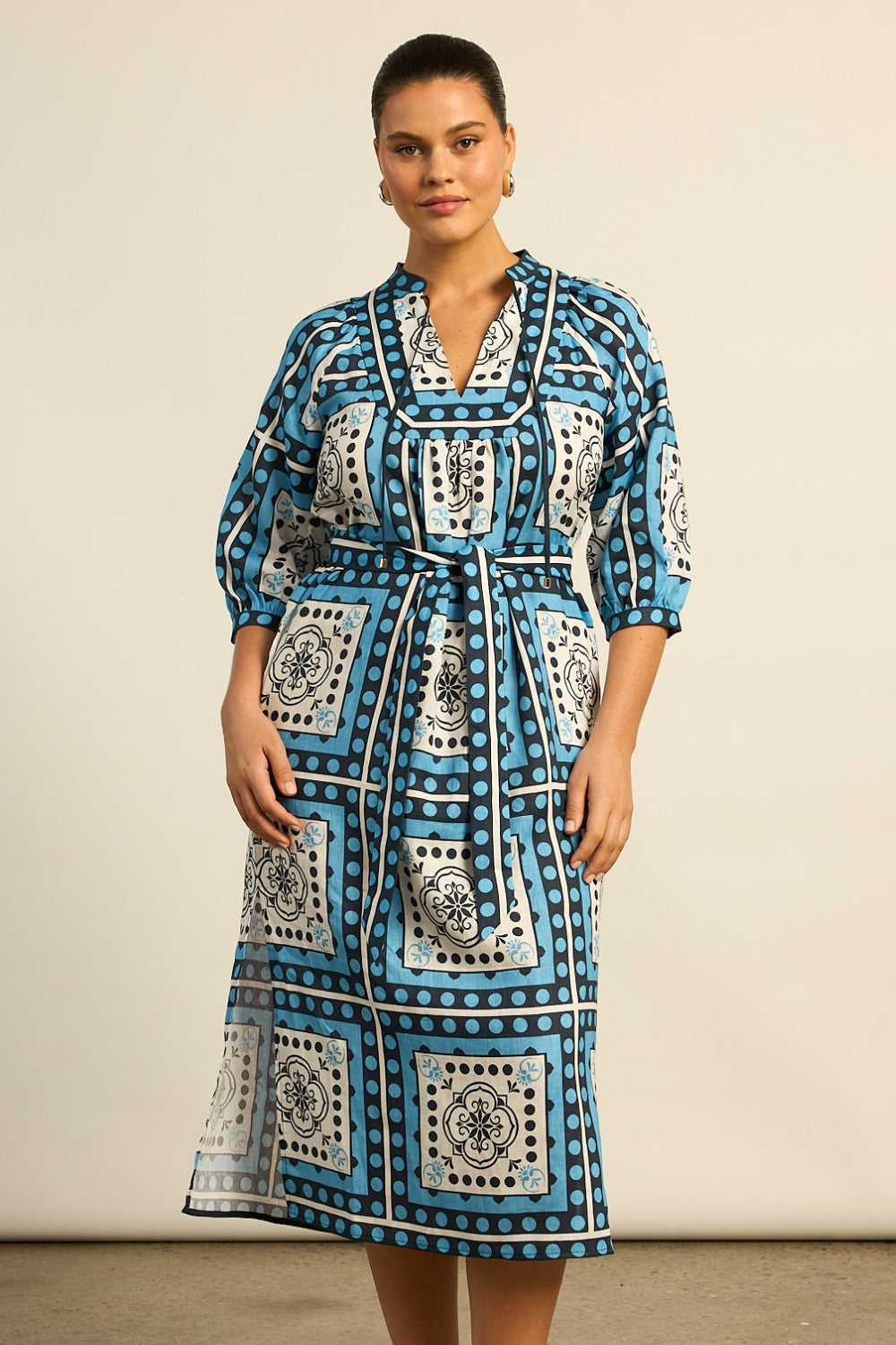 aurora dress - bay scarf|  zoe kratzmann| considered design