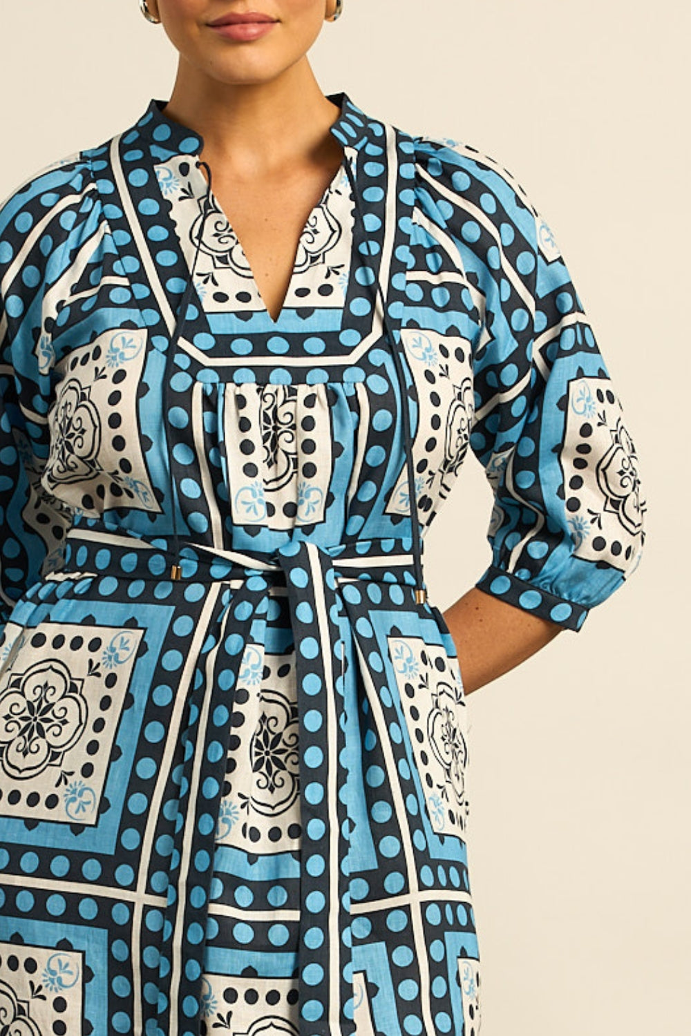 aurora dress - bay scarf|  zoe kratzmann| considered design