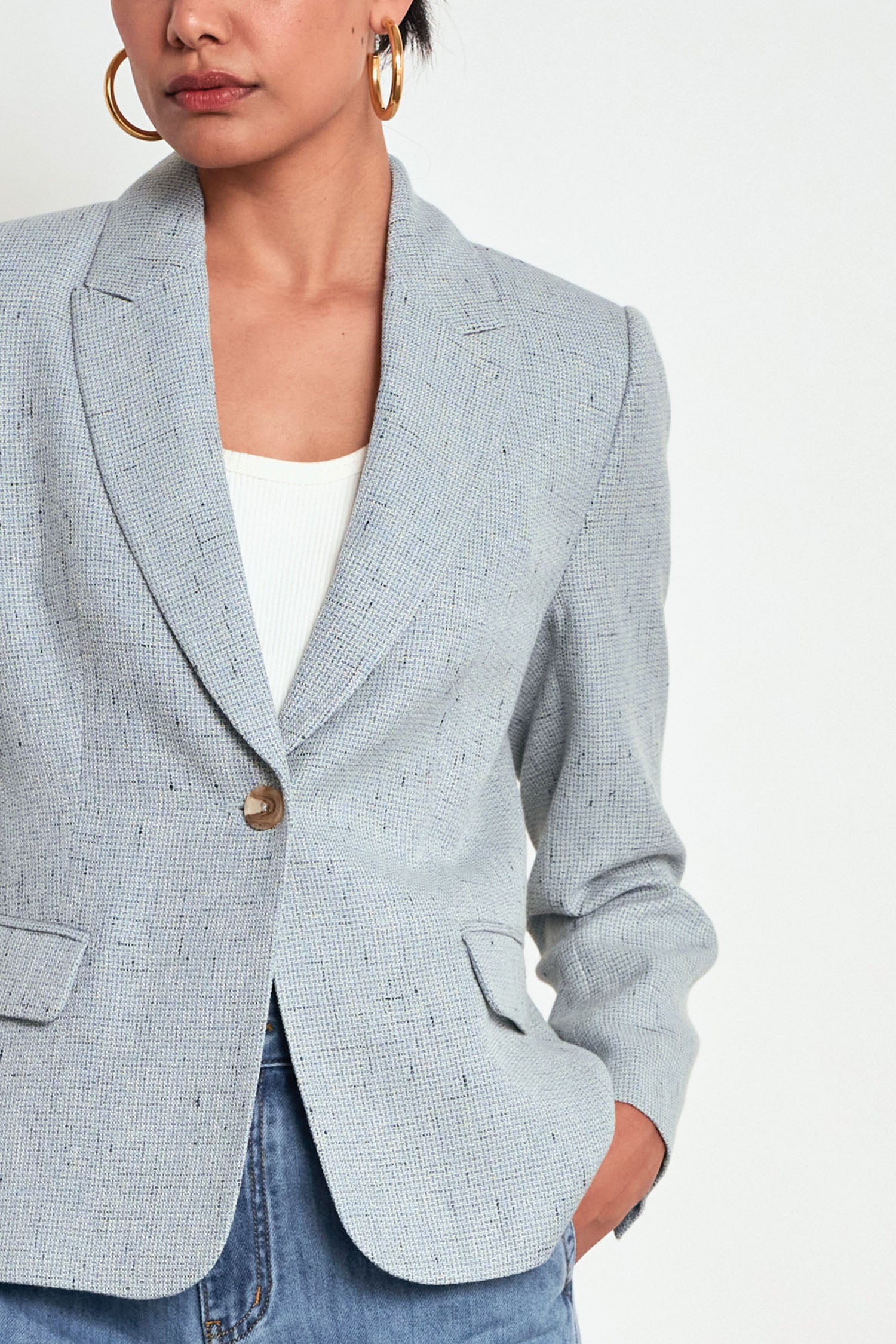 balance jacket - tide