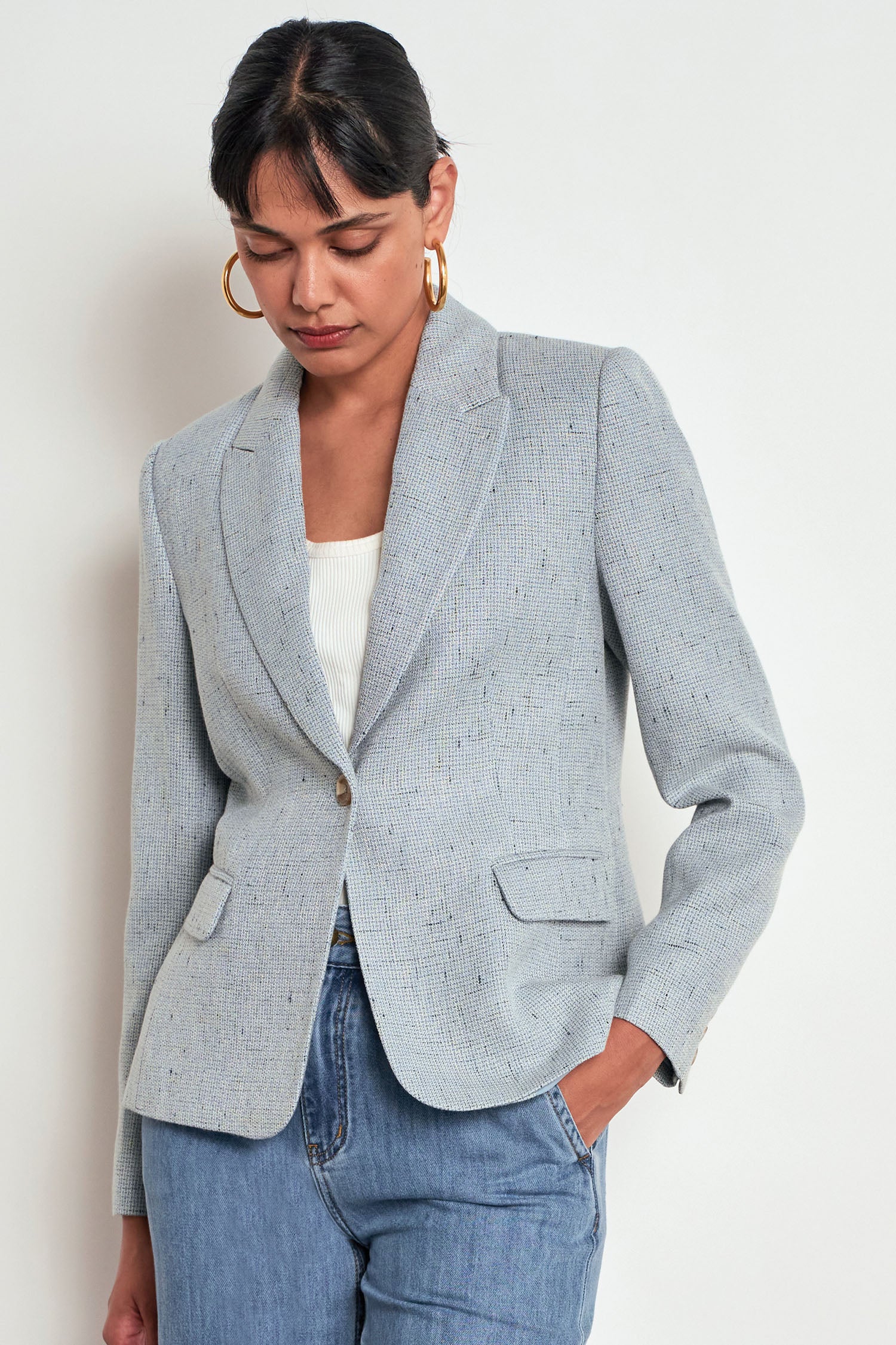 balance jacket - tide