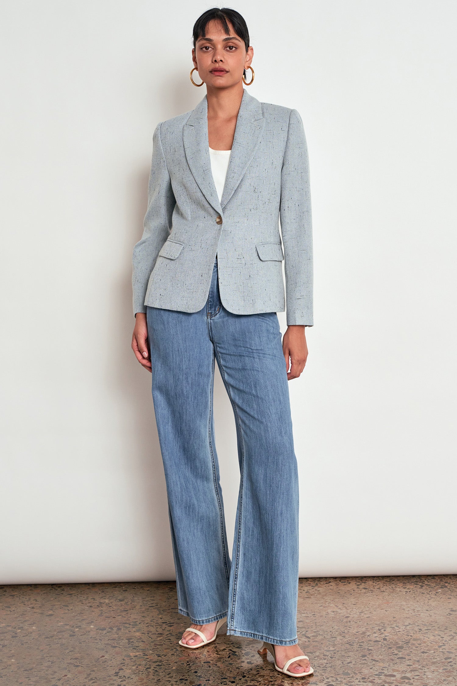 balance jacket - tide