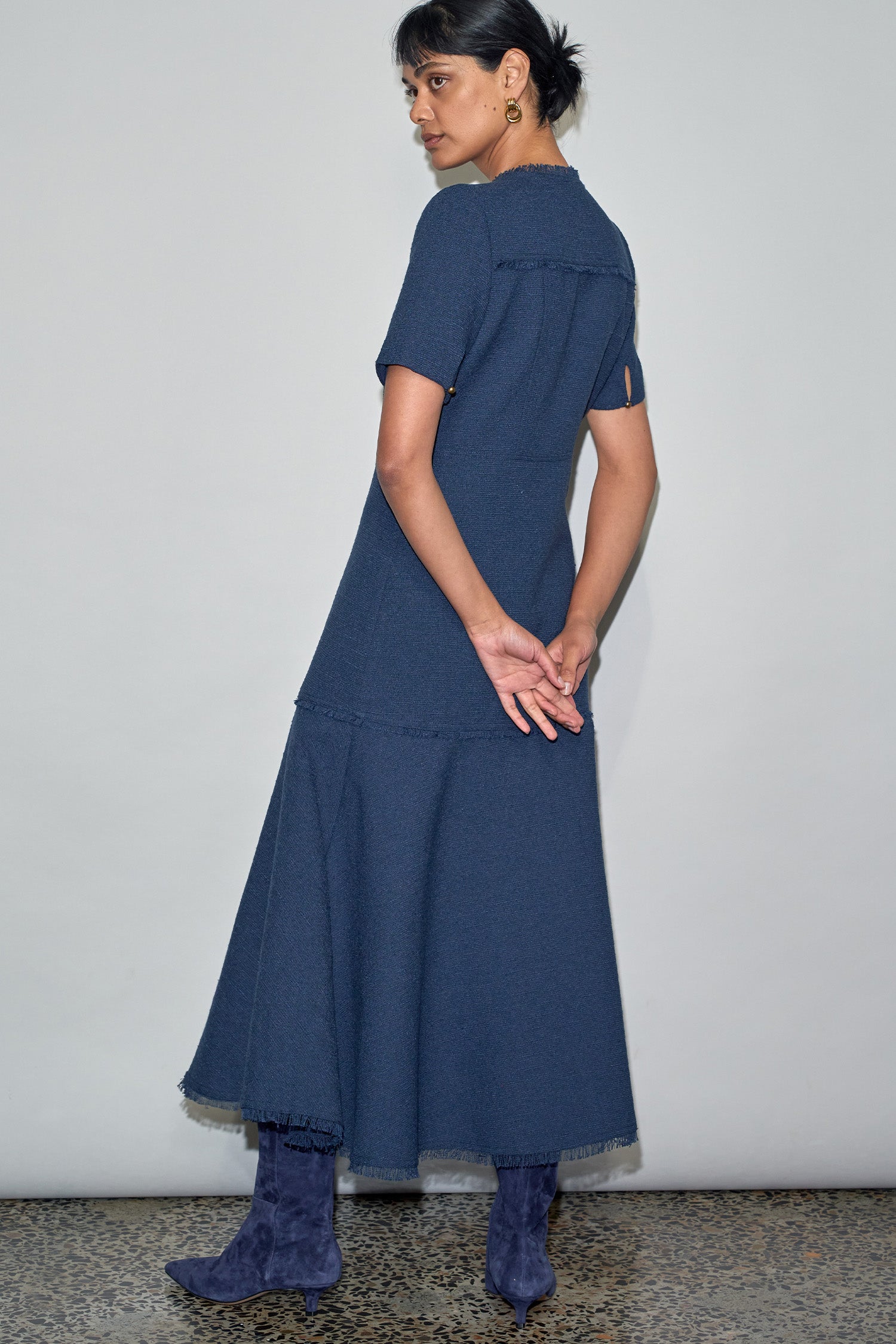 banter dress - navy|  zoe kratzmann| considered design