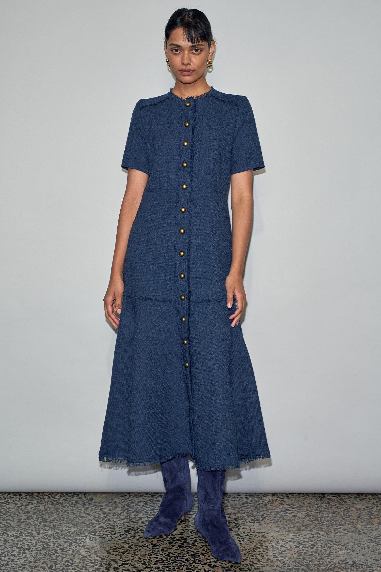 banter dress - navy|  zoe kratzmann| considered design