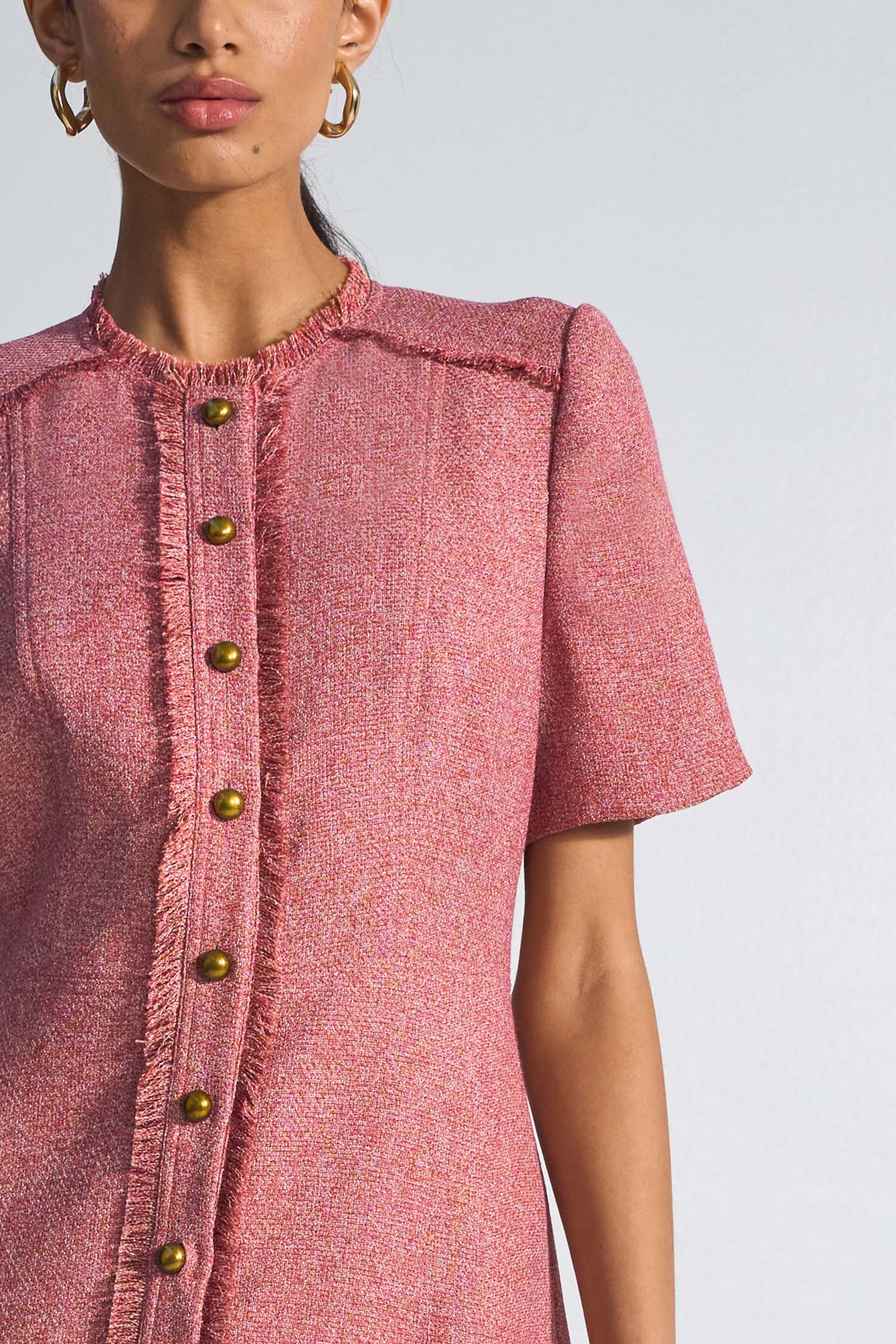 banter dress - strawberry