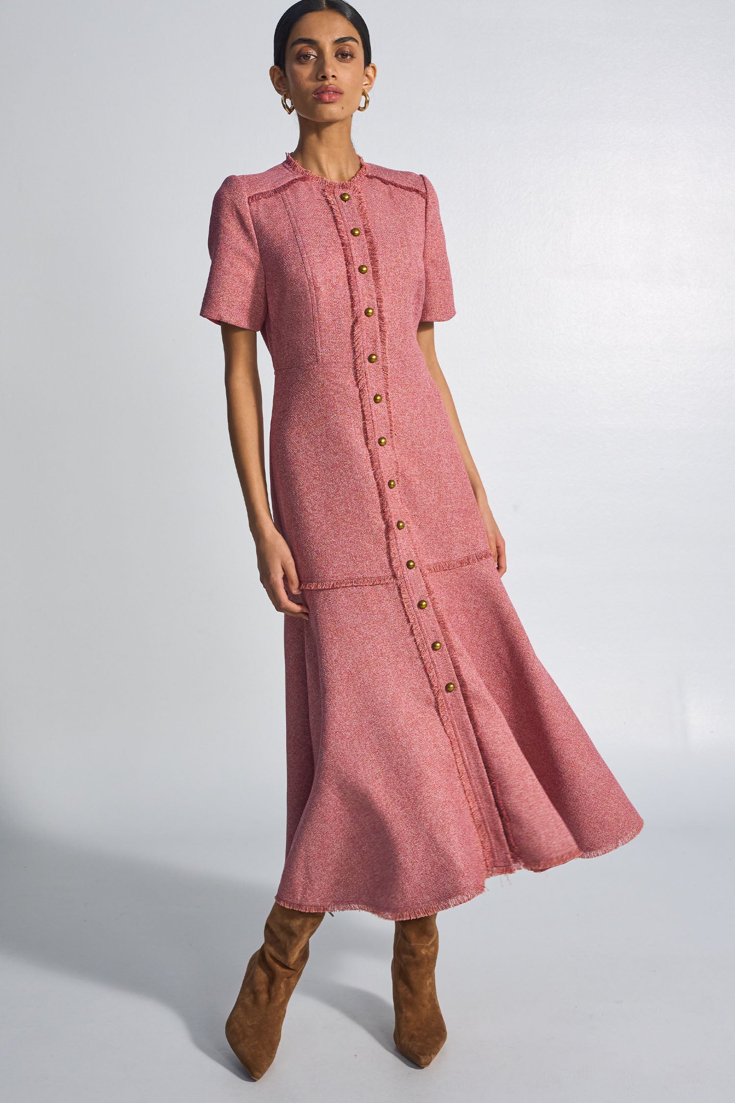 banter dress - strawberry