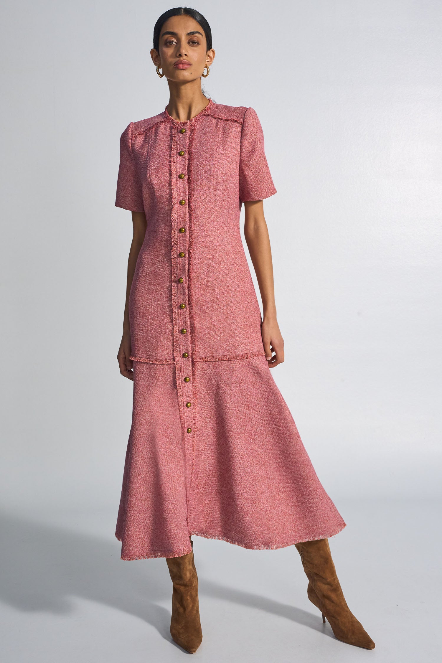 banter dress - strawberry