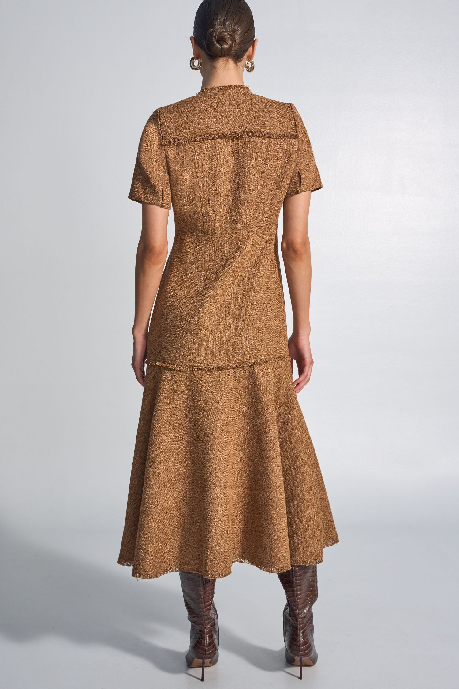 banter dress - toffee
