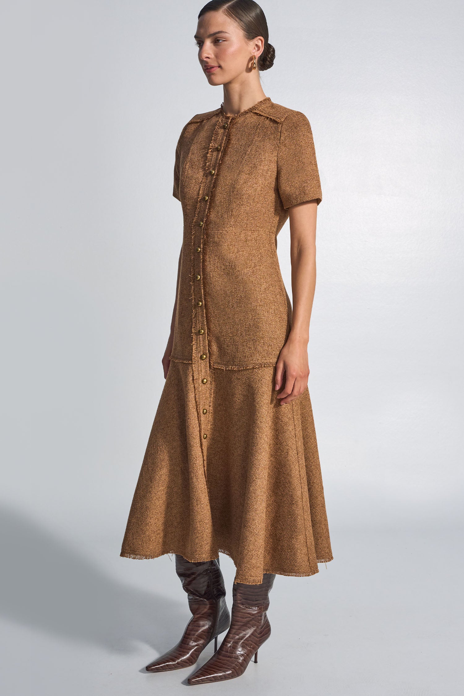 banter dress - toffee