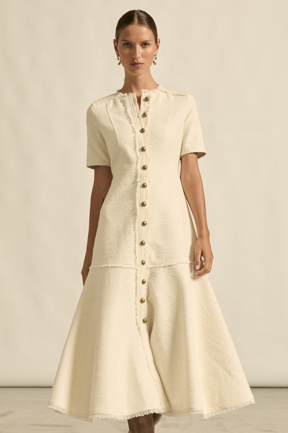 banter dress - cream boucle zoe kratzmann banter dress - cream boucle zoe kratzmann