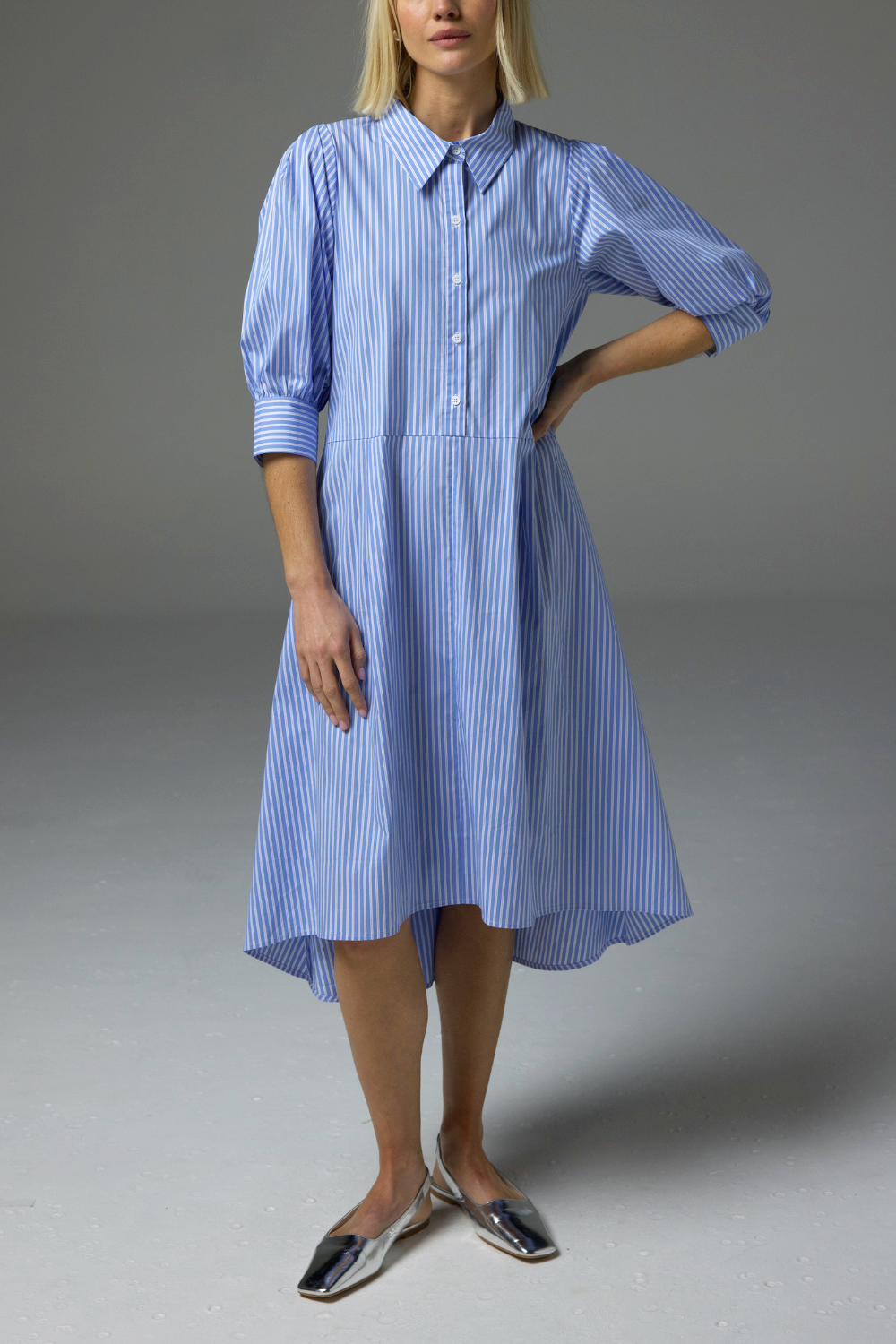 befit dress - arctic stripe