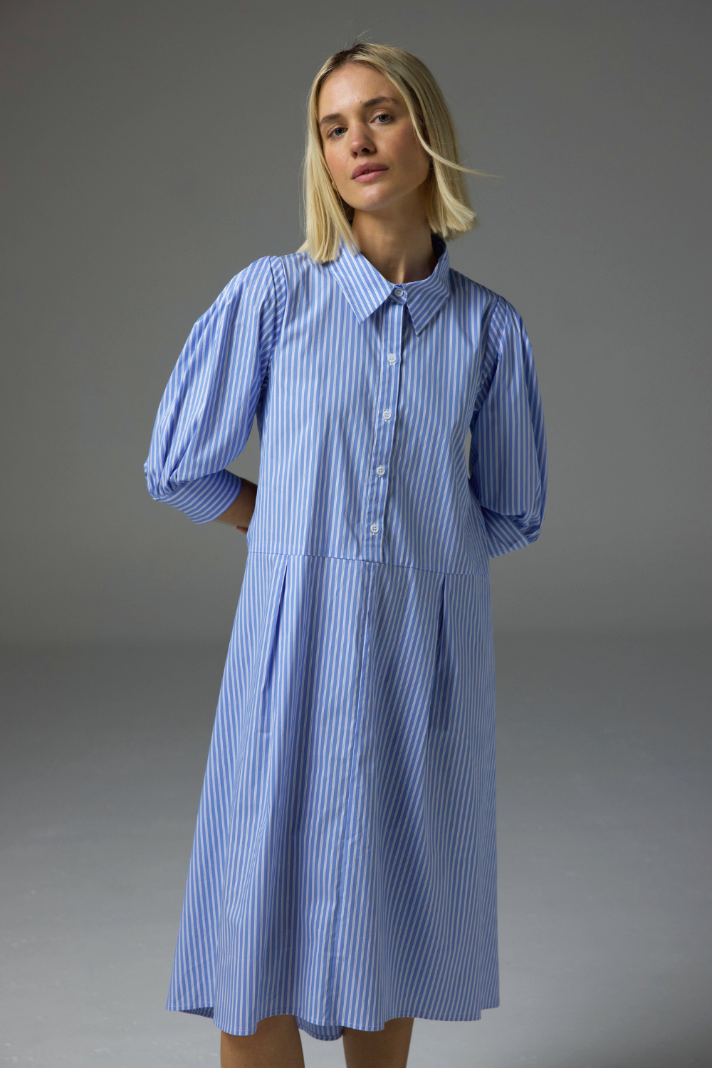 befit dress - arctic stripe