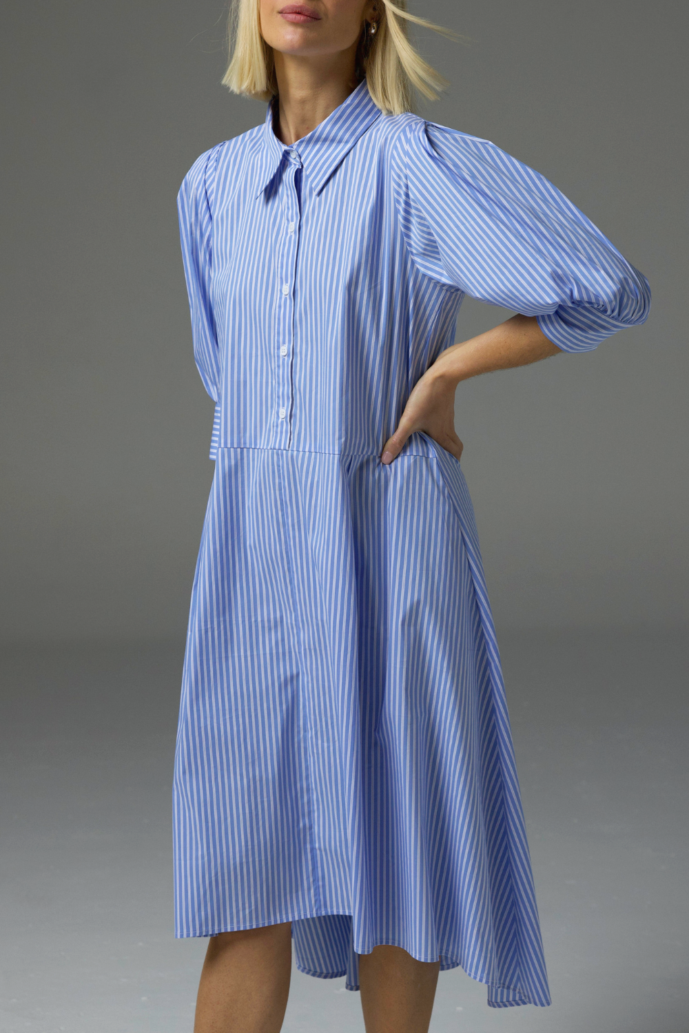 befit dress - arctic stripe