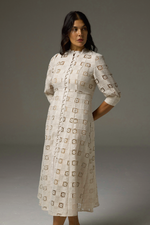 beguile dress - cream