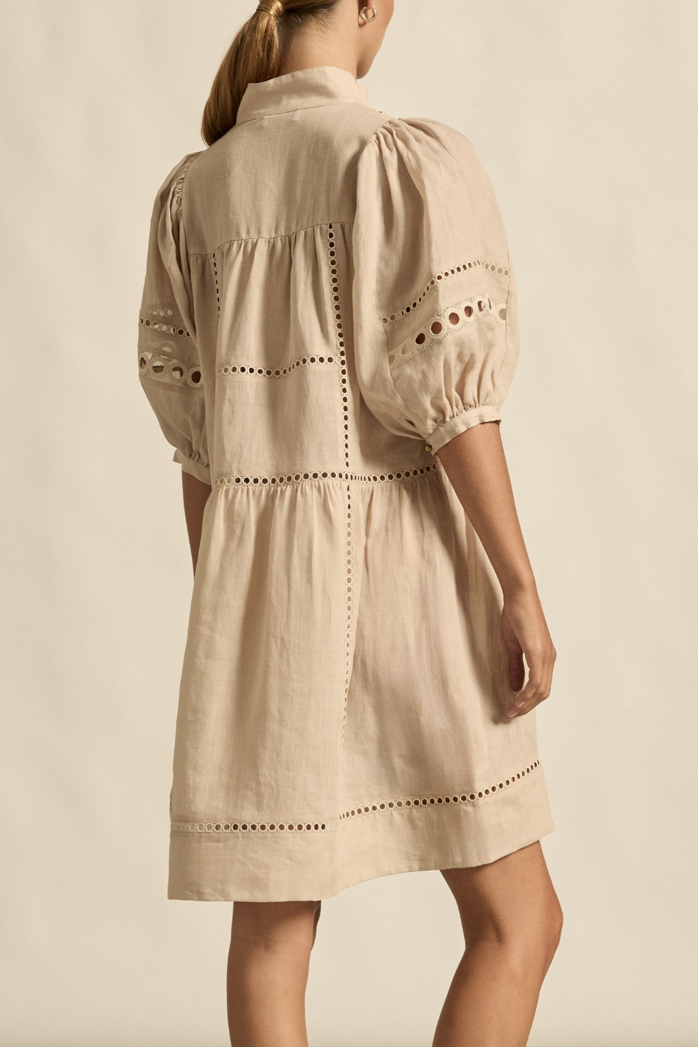 behold dress - cashew
