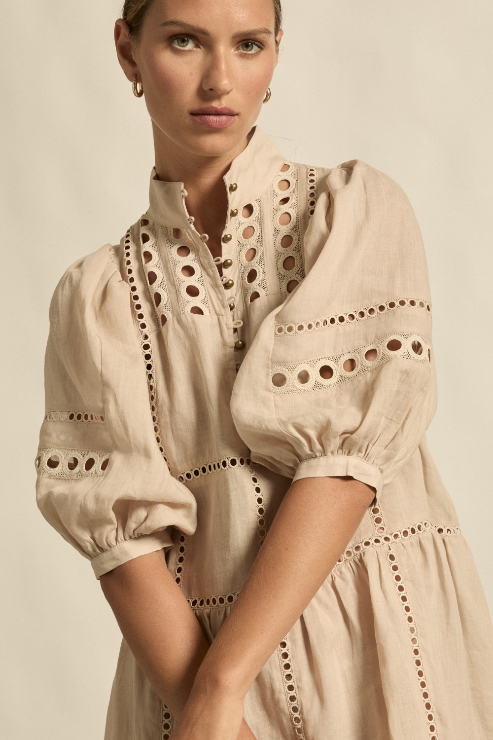 behold dress - cashew – zoe kratzmann