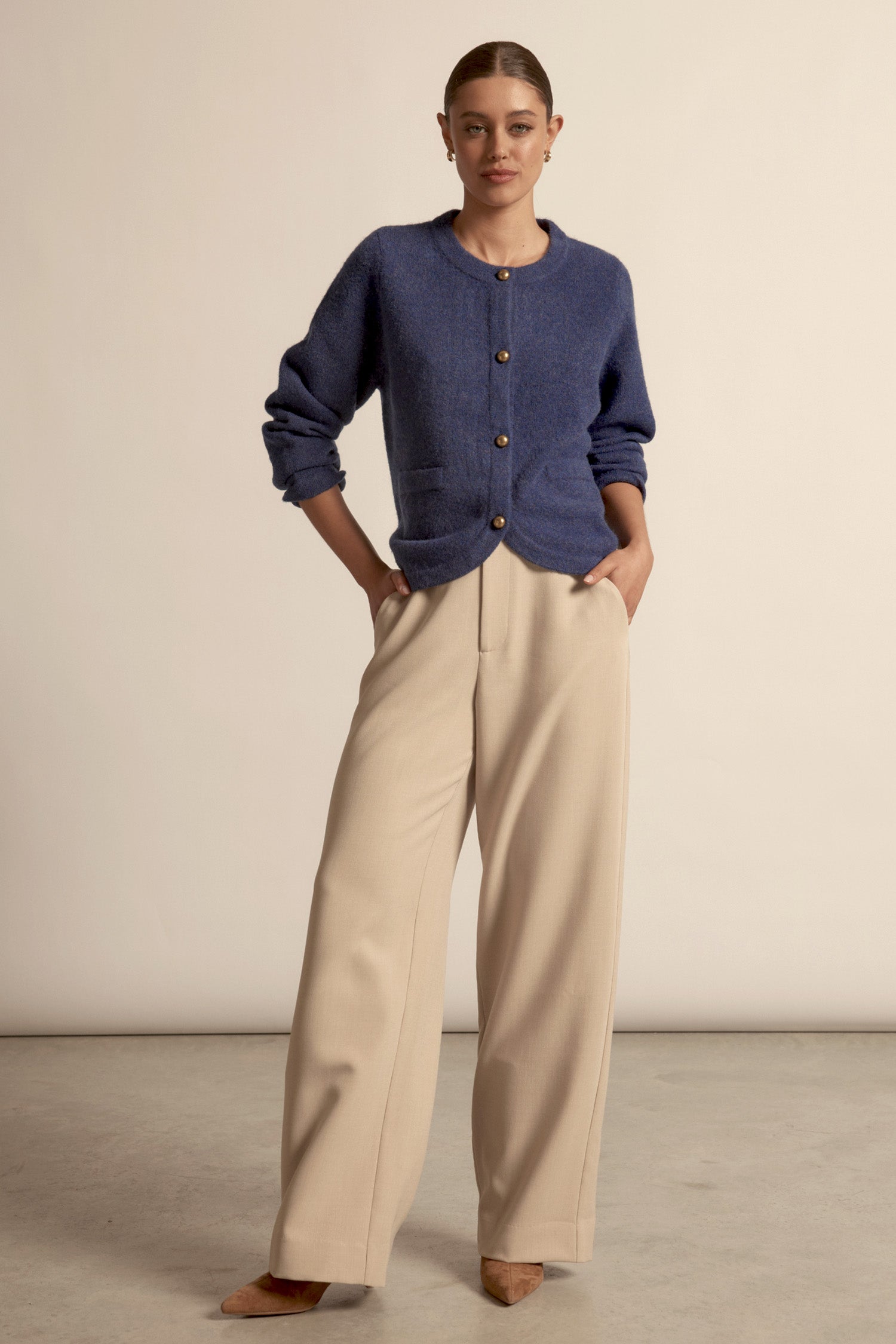 blur knit - sapphire|  zoe kratzmann| considered design