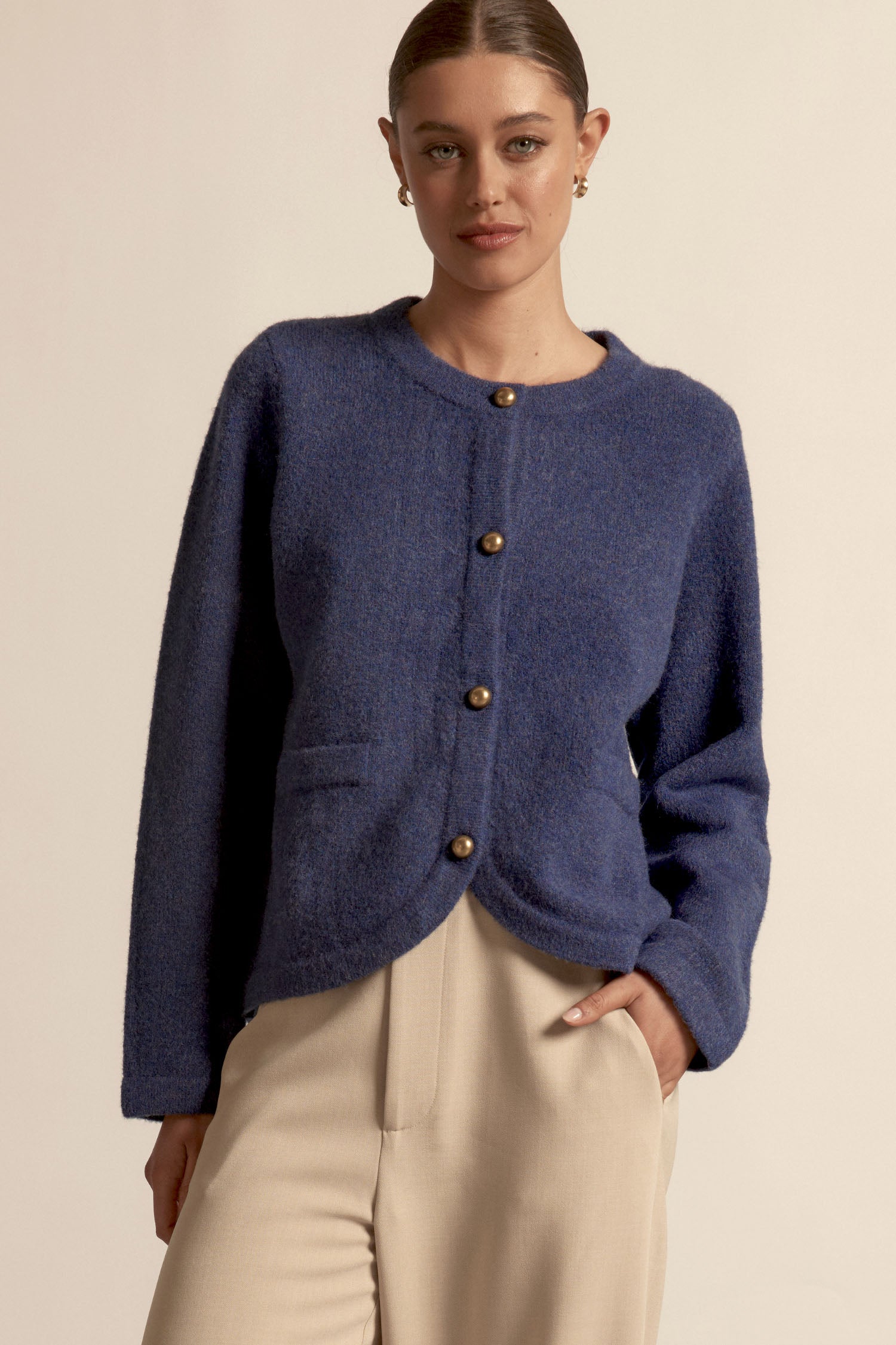 blur knit - sapphire|  zoe kratzmann| considered design