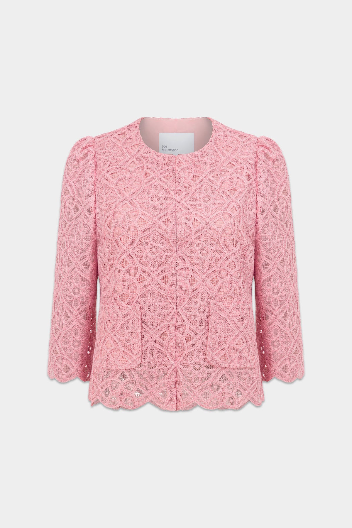 brief jacket - azalea