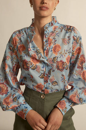 brim top - twilight bloom|  zoe kratzmann| considered design