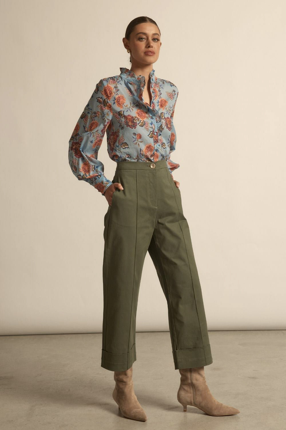 brim top - twilight bloom|  zoe kratzmann| considered design