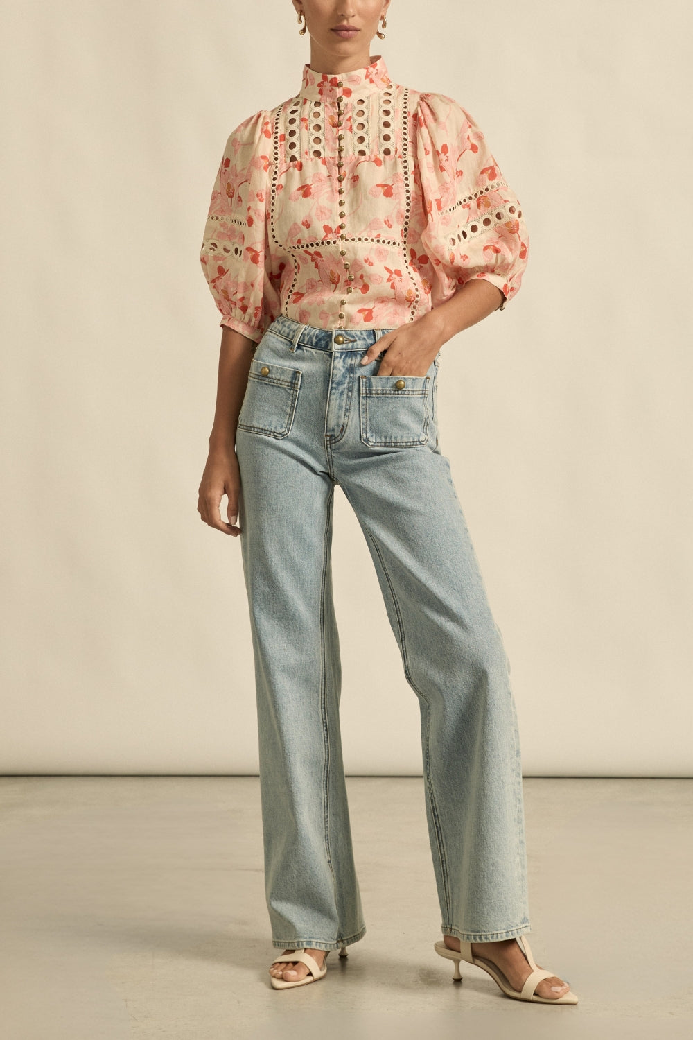 cabaret top - cherry tulip|  zoe kratzmann| considered design