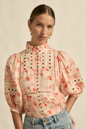 cabaret top - cherry tulip|  zoe kratzmann| considered design