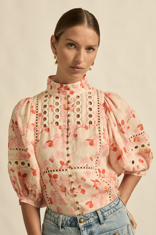 cabaret top - cherry tulip|  zoe kratzmann| considered design