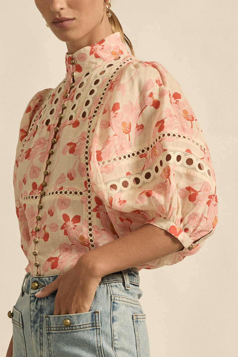cabaret top - cherry tulip|  zoe kratzmann| considered design