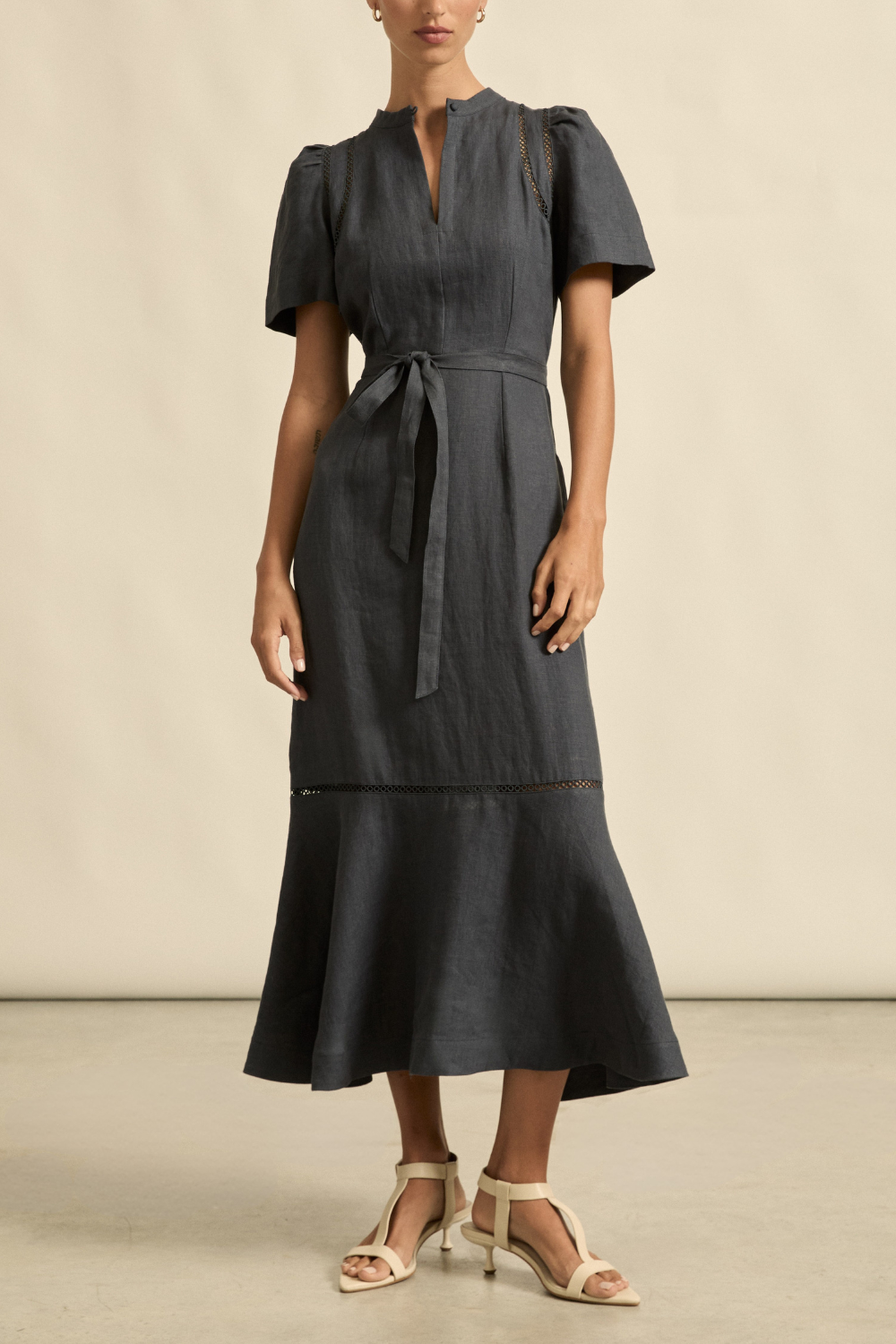 cable dress - midnight|  zoe kratzmann| considered design