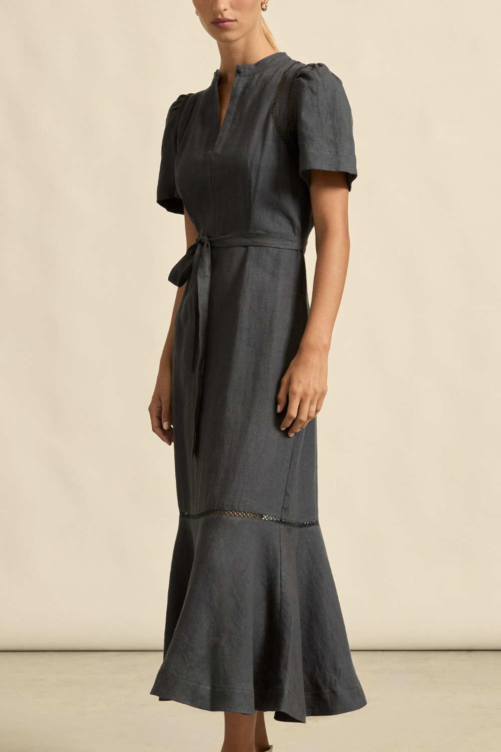cable dress - midnight|  zoe kratzmann| considered design