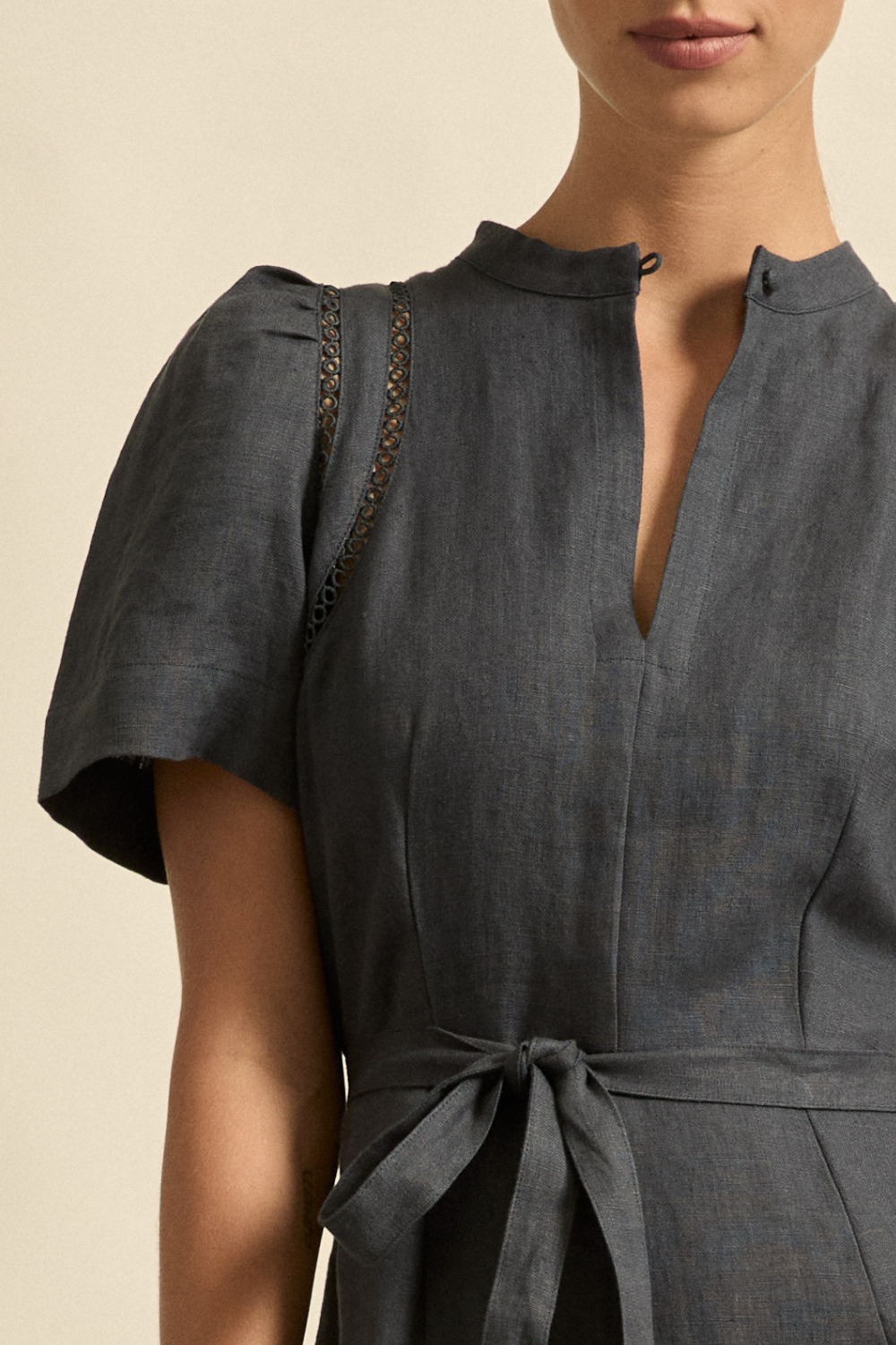 cable dress - midnight|  zoe kratzmann| considered design