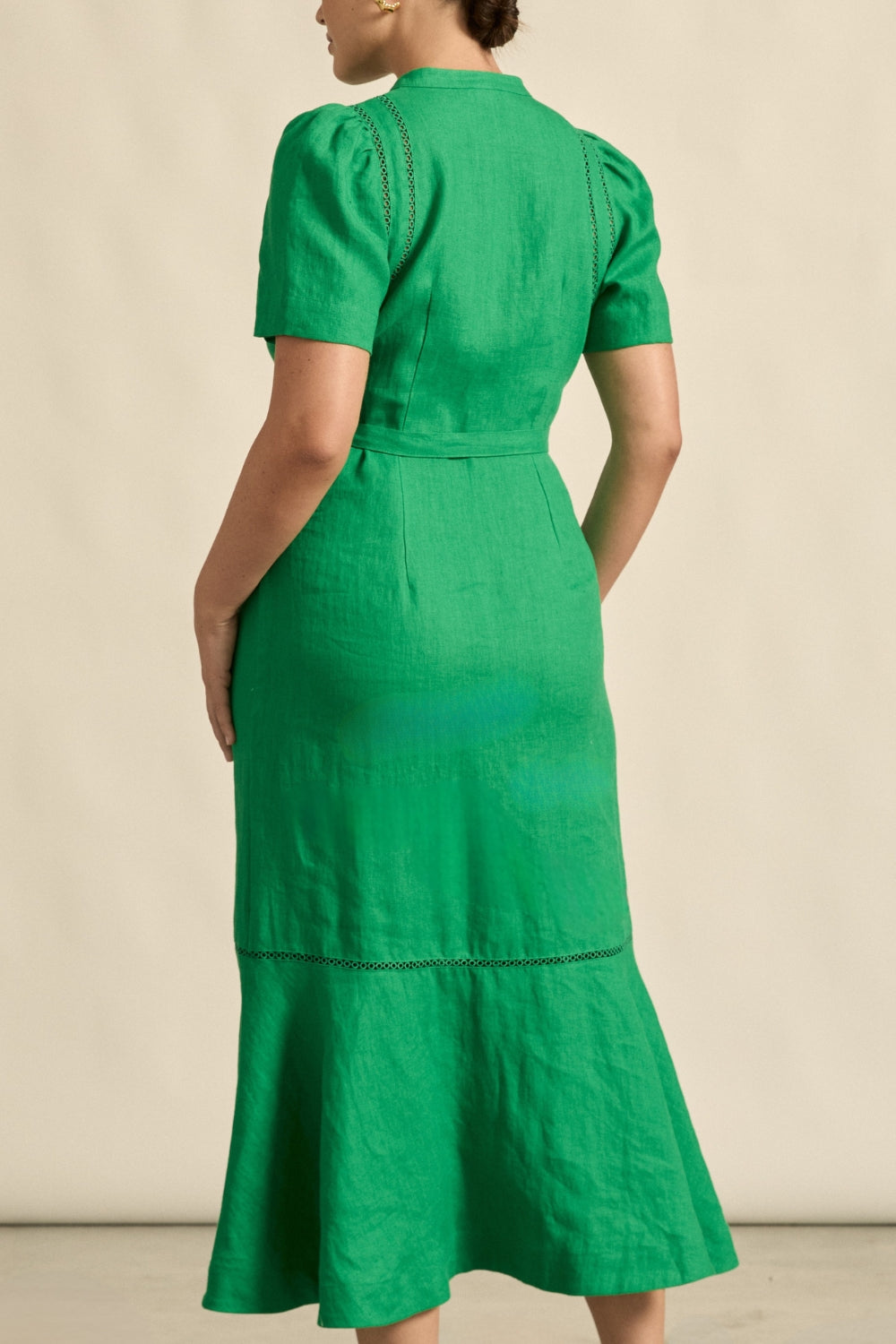 cable dress - parrot|  zoe kratzmann| considered design
