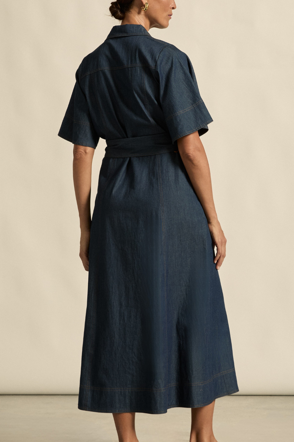 cameo dress - dark chambray|  zoe kratzmann| considered design