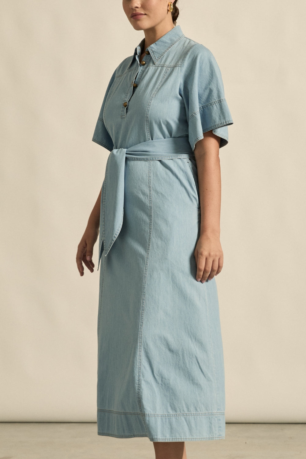 cameo dress - light chambray|  zoe kratzmann| considered design