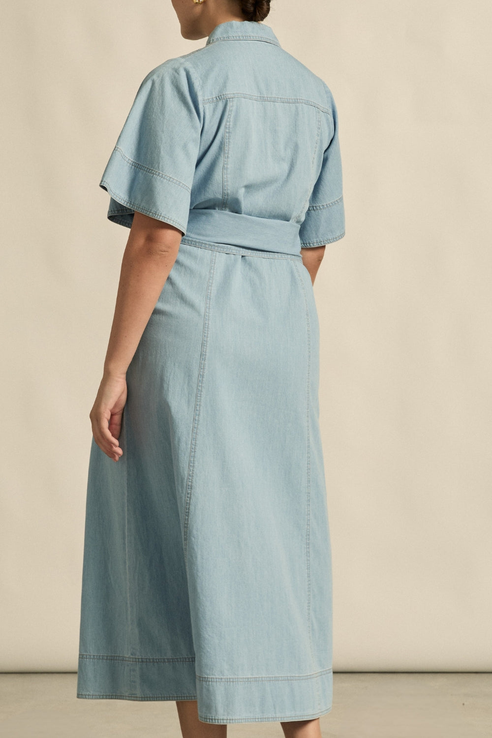 cameo dress - light chambray|  zoe kratzmann| considered design