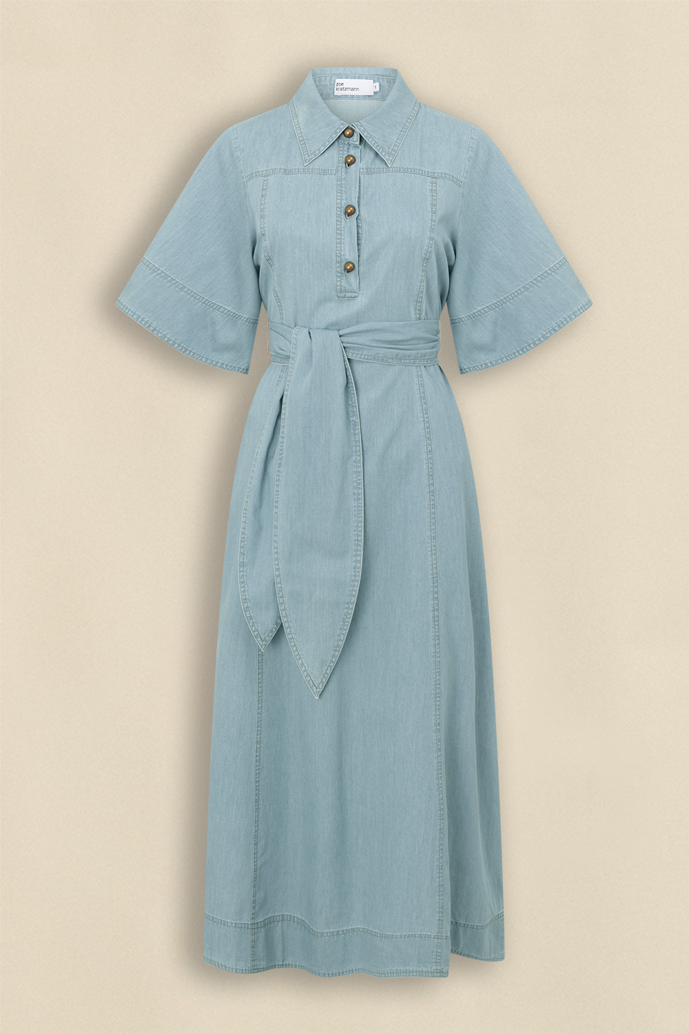 cameo dress - light chambray|  zoe kratzmann| considered design
