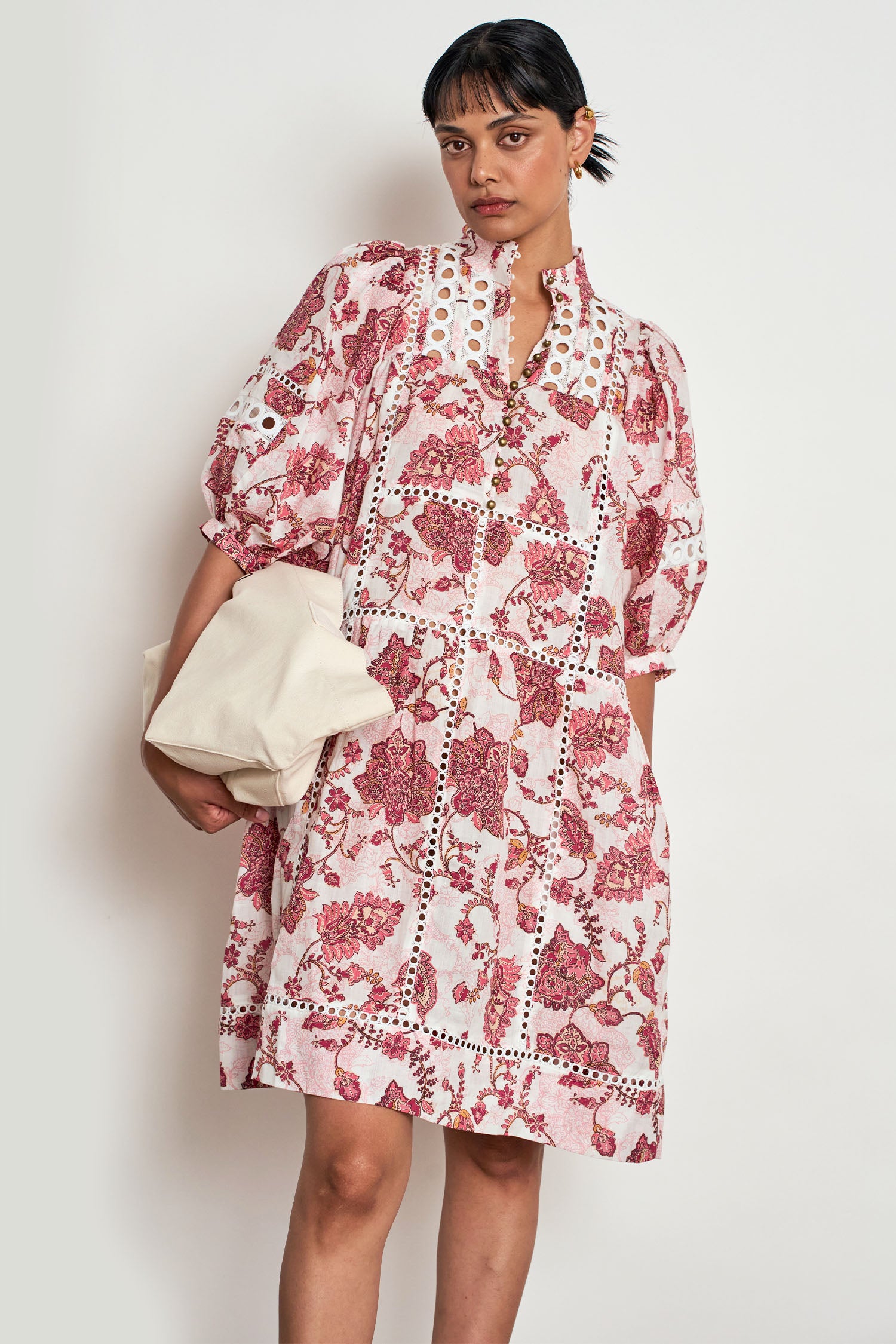 capture dress - rose paisley