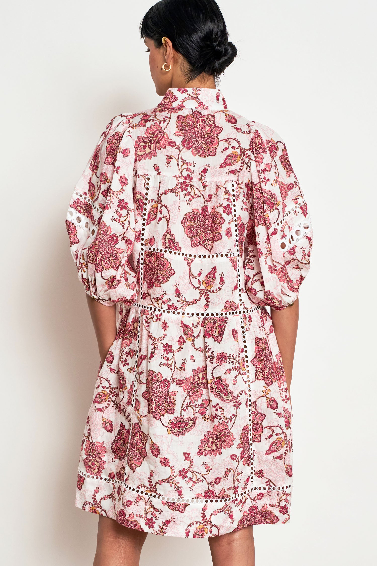 capture dress - rose paisley