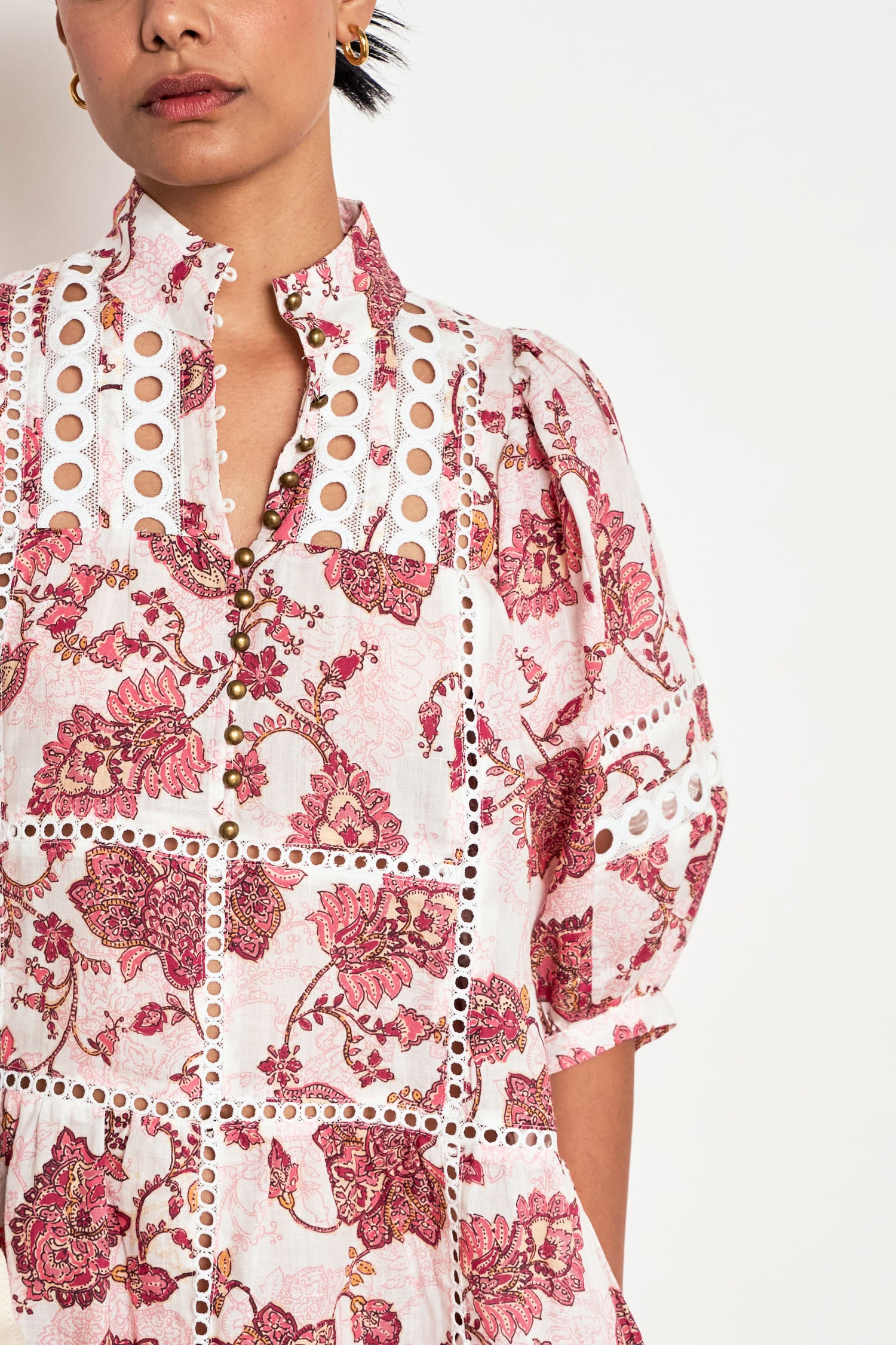 capture dress - rose paisley