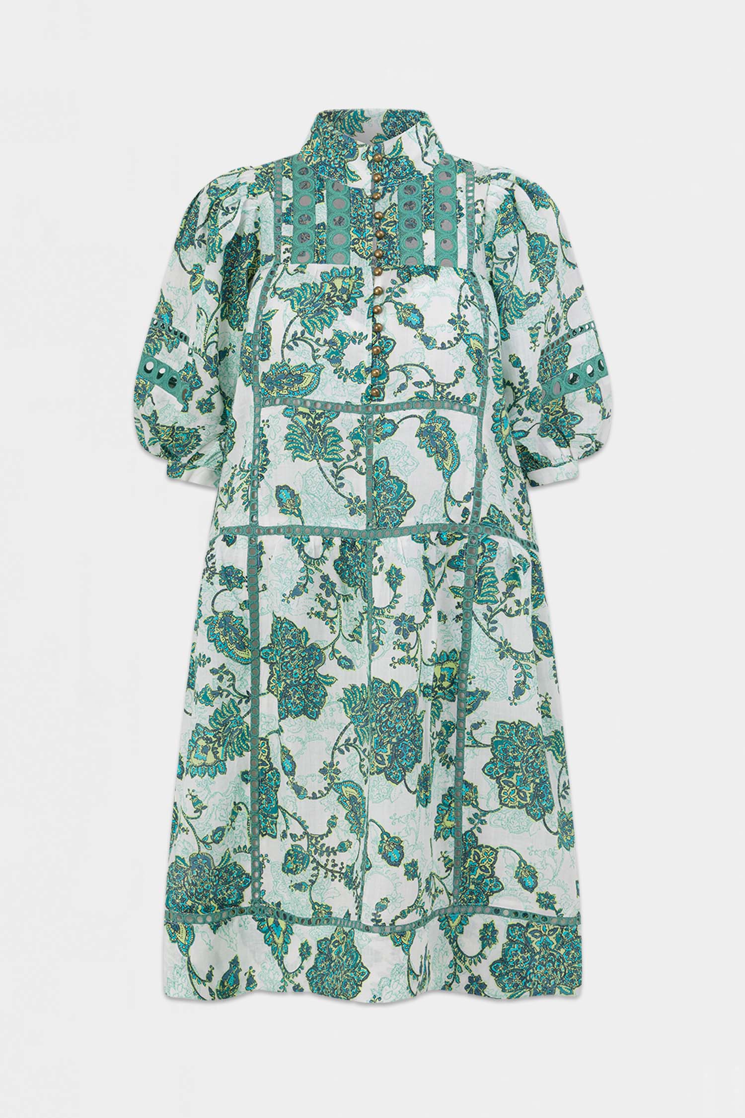 capture dress - garden paisley